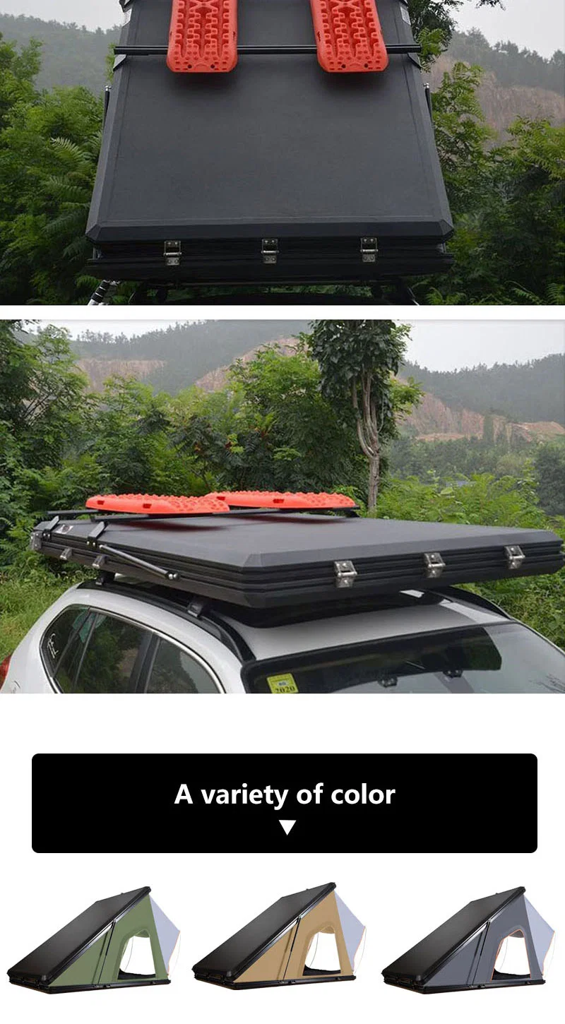 Wholesale Supplier Canvas Hardshell Aluminum Rooftop Tent