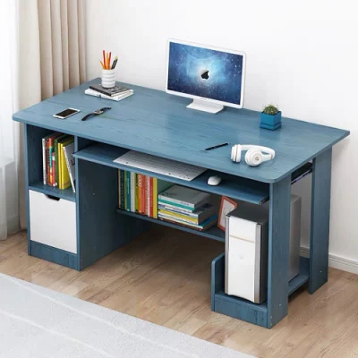 Schlichtes Design, tragbarer Klappbett-Computertisch aus Holz, Laptop-Computertisch