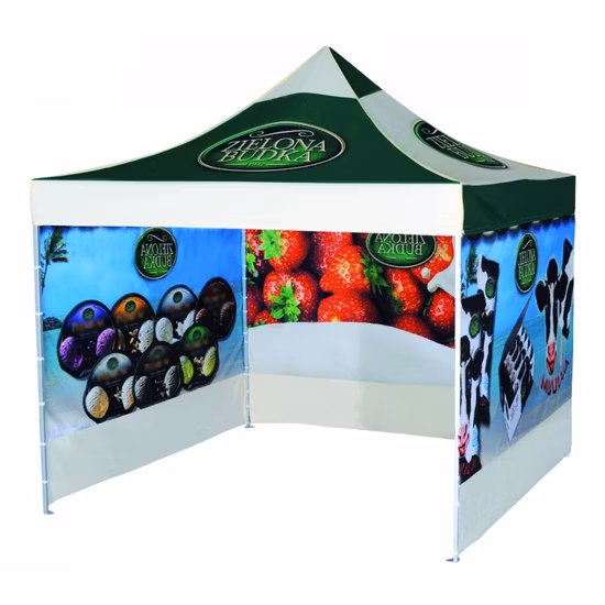 Kundenspezifischer 10X10FT 10X15 Aluminium-Sechskantrahmen für Messen, tragbarer schwerer Pavillon, faltbares Pop-up-Überdachungszelt mit Seitenwänden für Outdoor-Events, Festzelt, Party, Hochzeit